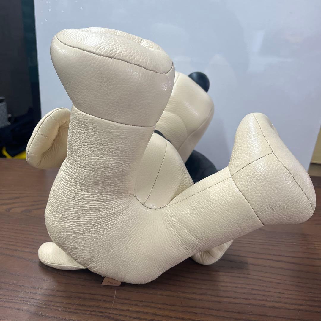 コーチ　スヌーピー　ぬいぐるみ　革