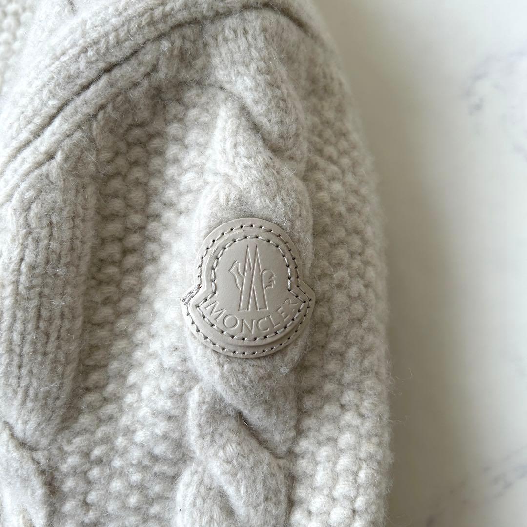 モンクレール 2023年モデル セーター ニット カシミヤ混ワッペン