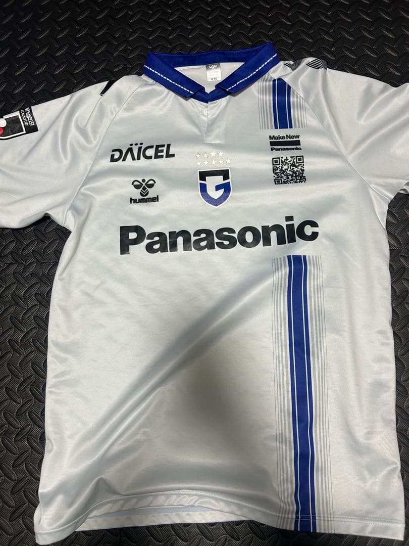 ガンバ大阪2025 ユニフォーム　アウェイ　O／XOサイズ　レプリカユニフォーム hummel ガンバ大阪 2025 ユニフォーム アウェイ 半袖 レプリカ