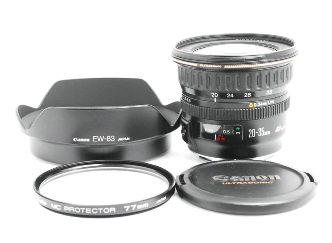 Canon EF 20-35mm1:3.5-4.5♥軽量コンパクト♥超広角レンズ