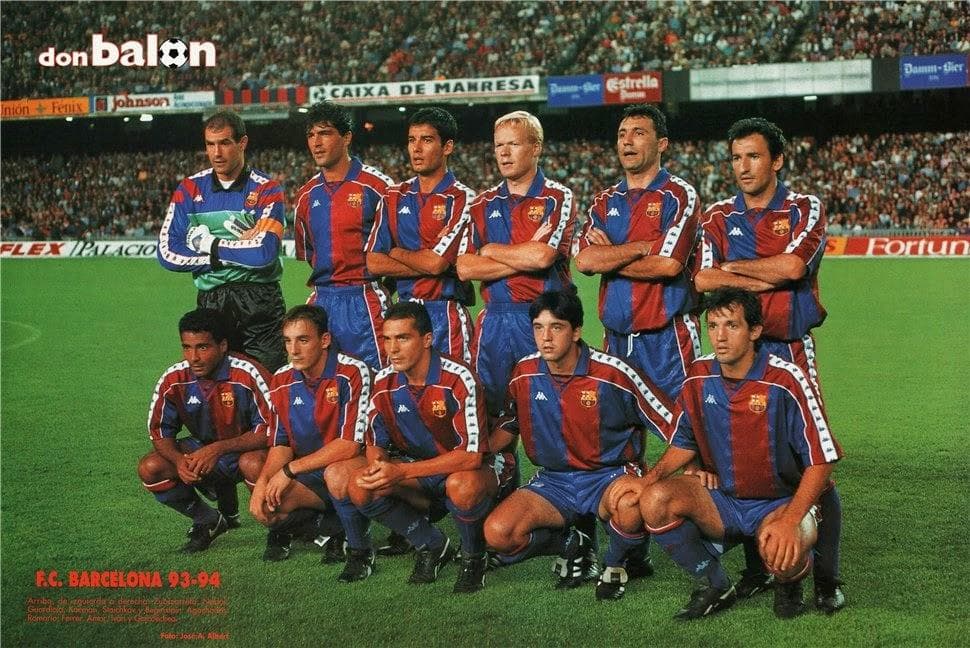 当時物／ドリームチームモデル】 FCバルセロナ 94／95（H） - メルカリ