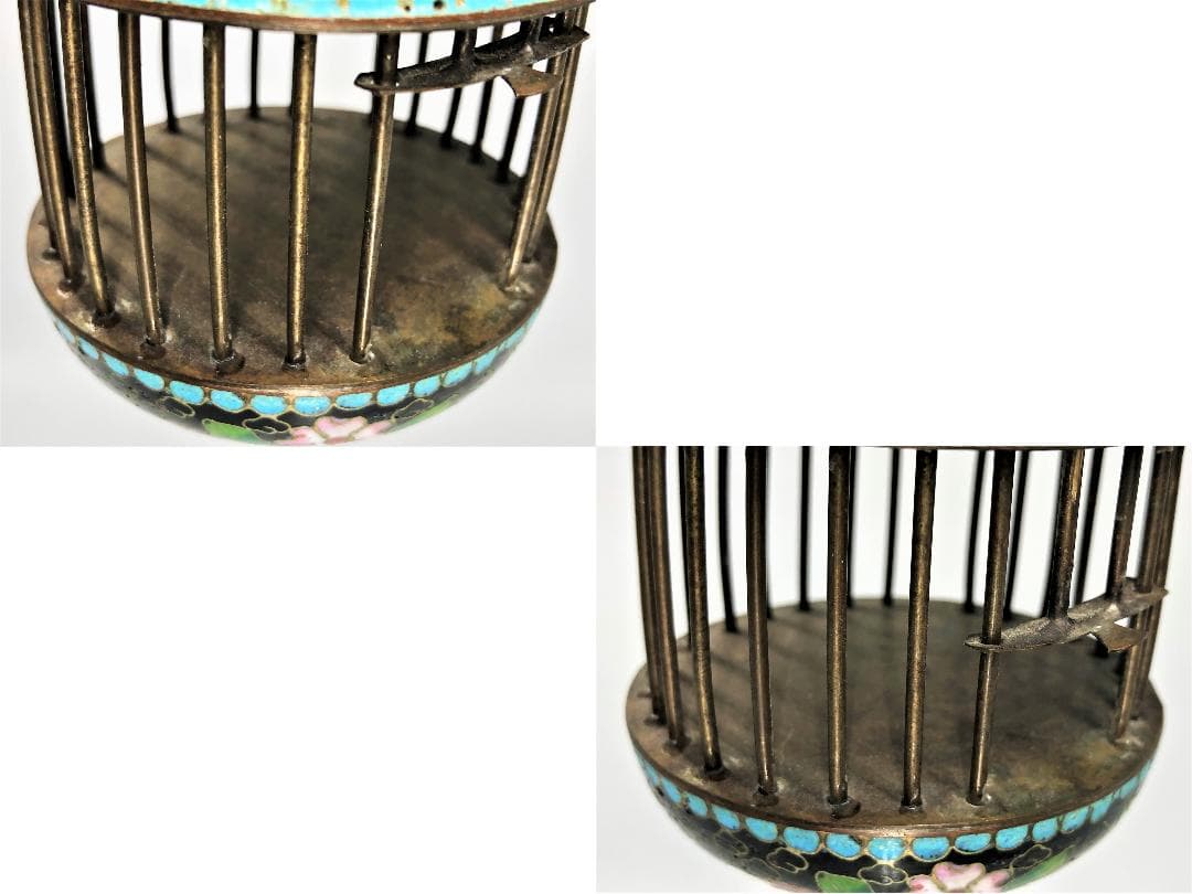 七宝虫籠 】 中華古玩 収蔵品 桐箱付き - メルカリ