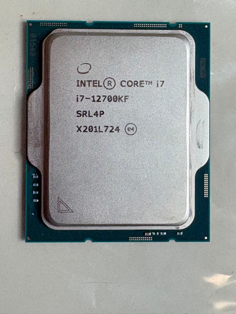 Intel Corei7 12700KF 第12世代 LGA 1700 本体のみ - メルカリ
