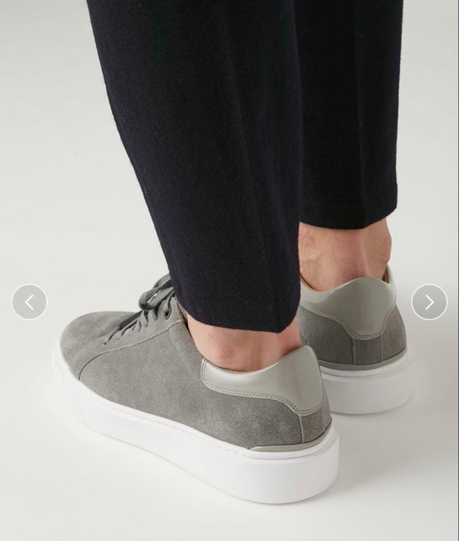 良品★AOURE device1 スウェードスニーカー　27.5cm