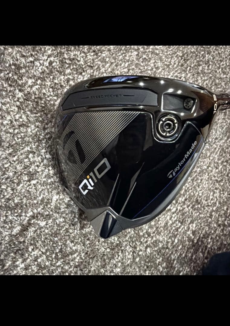 超美品　テーラーメイド　Qi10ドライバー　10.5° テーラーメイド Qi10 MAX ドライバー [Diamana BLUE TM50 フレックス