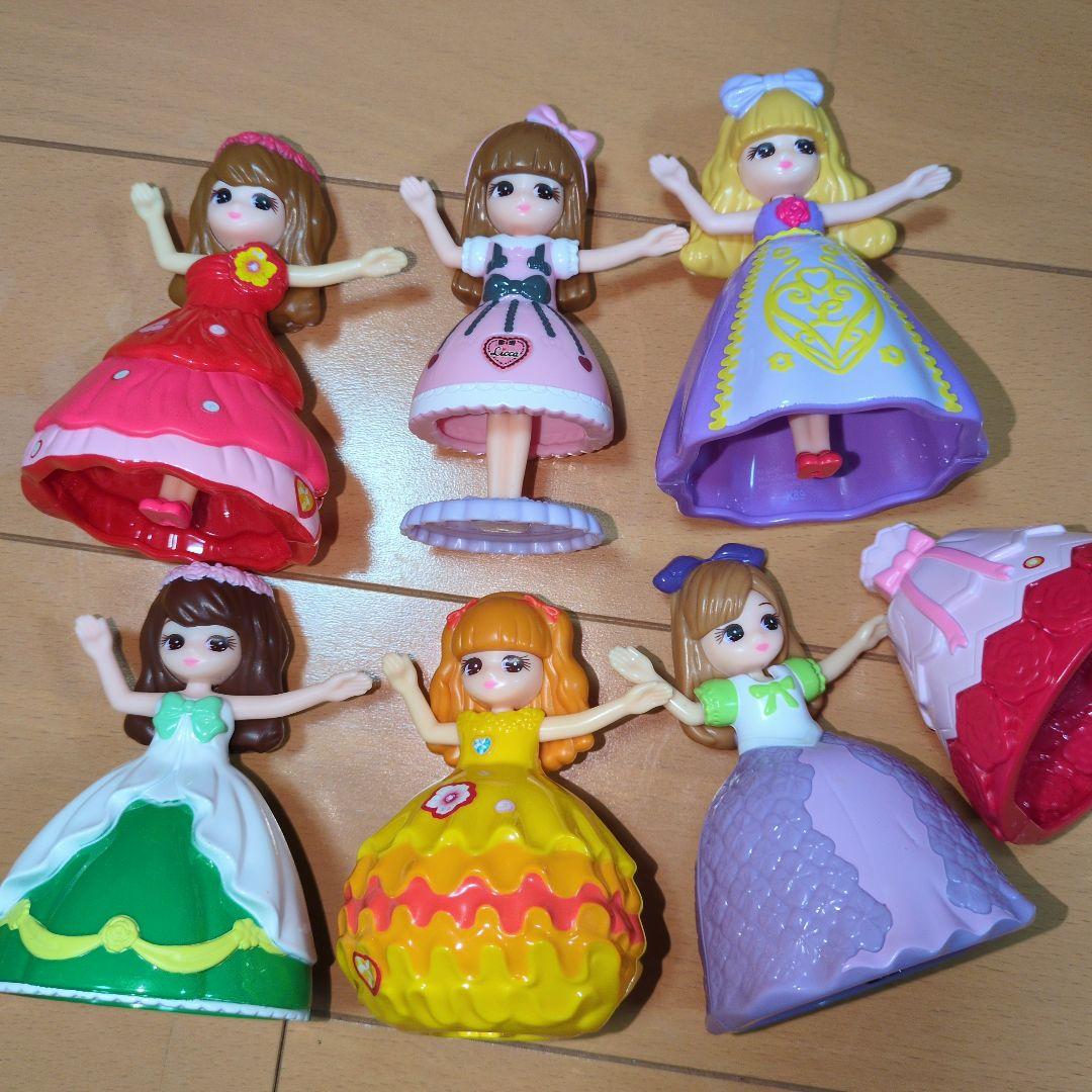 リカちゃん マクドナルド ハッピーセット 6体＋ドレス 2017 2019