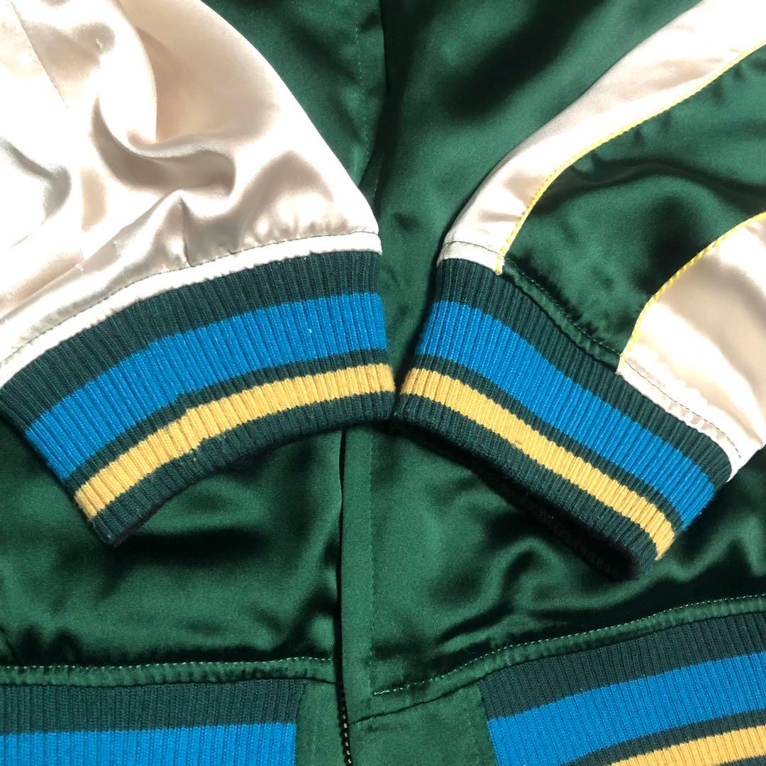 希少 glamb × ストーンオーシャン 徐倫 スカジャン グリーン￼￼ S