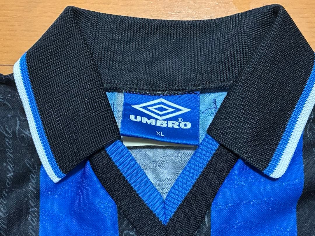 正規品】UMBRO1997-1998 インテル10: RONALD サイズXL - 1mf.ef3