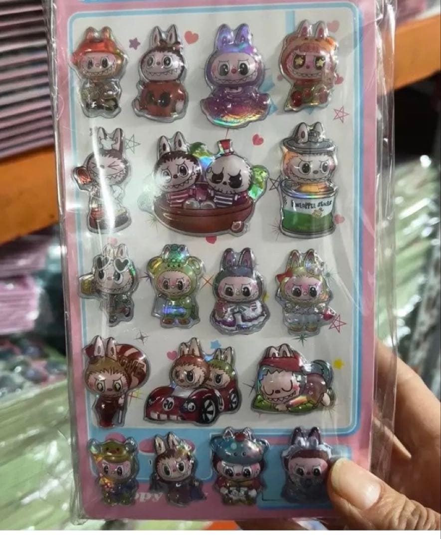 110枚セットシールシール立体シールセット 可愛いステッカー 3D 訳がありＢ品