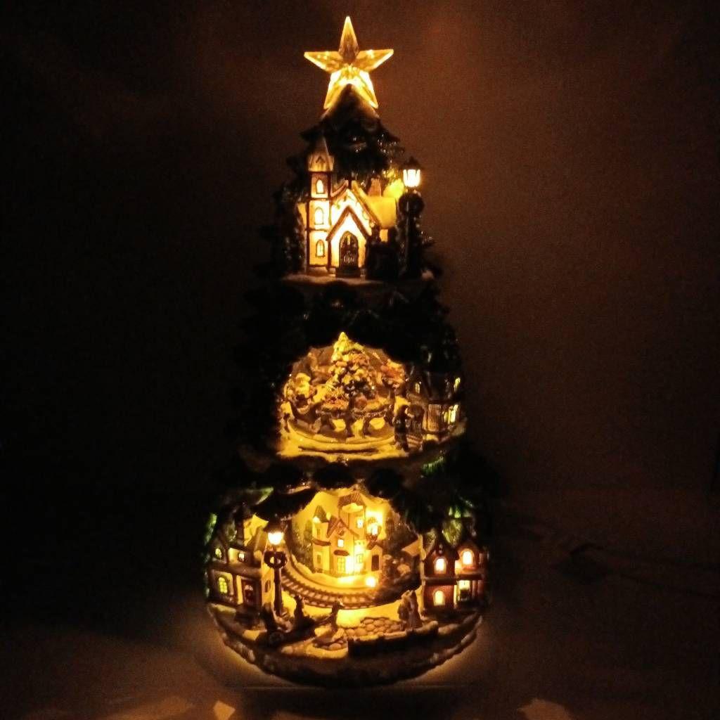 LED Animated Tree クリスマスツリー ジオラマ 音楽 ライト - メルカリ