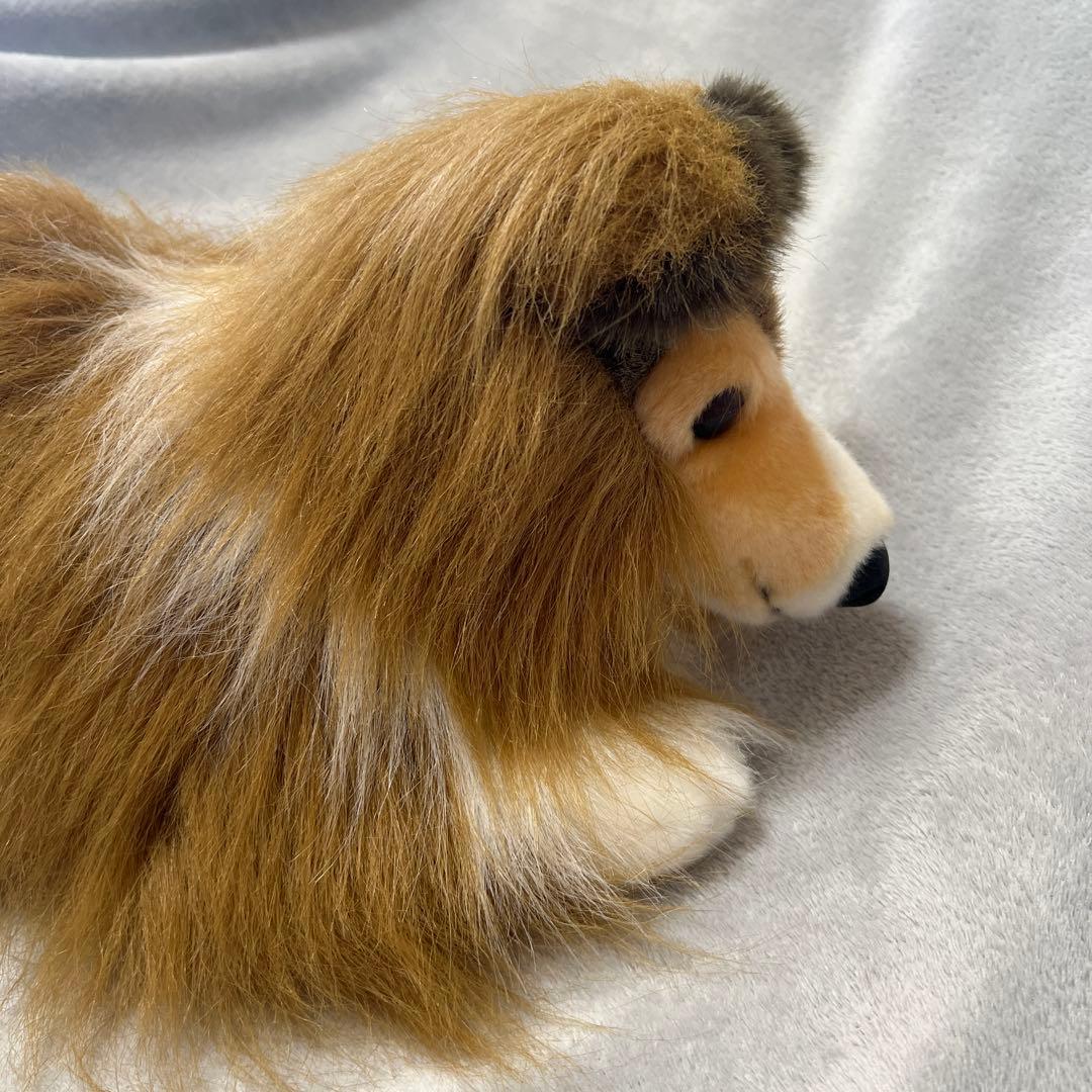シェルティ　シェットランドシープドッグ　ぬいぐるみ　ALFA社製　昭和レトロ　犬