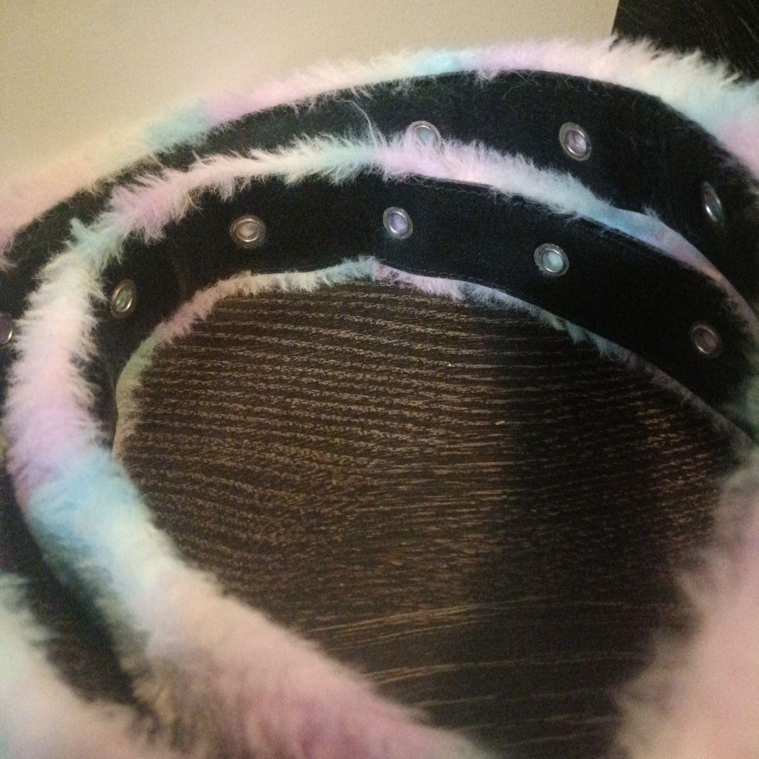 正規品 AFB ファーベルト (BORDER CANDY) 公式 即完売品 - メルカリ