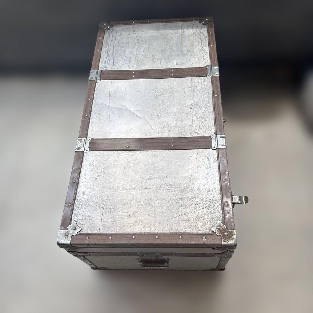KOWA 60's トランク アルミ 船舶 収納 箱 台 ケース ボックス