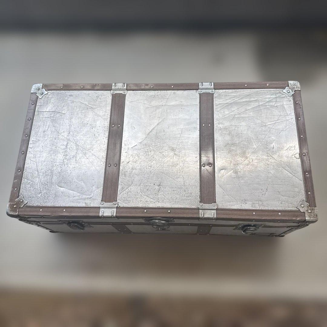 KOWA 60's トランク アルミ 船舶 収納 箱 台 ケース ボックス