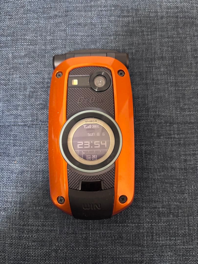 Gショック ジーズワン G’zone CASIO　W42CA防水携帯電話 モック G'zOne TYPE-XX