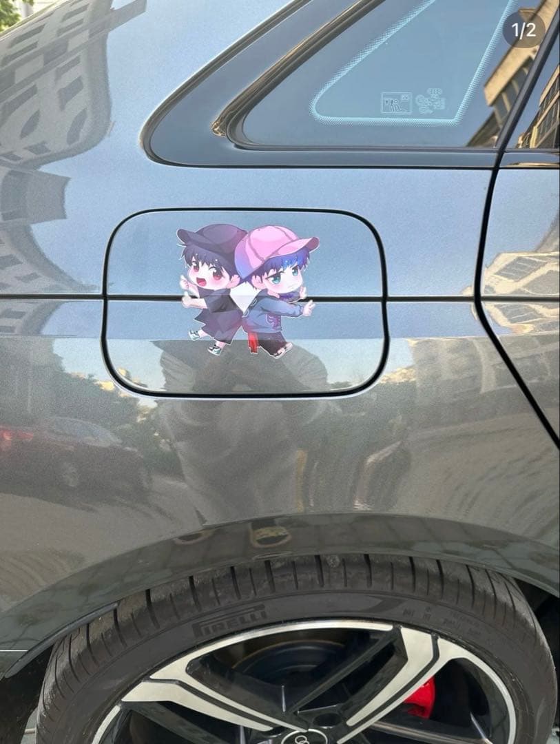 8枚セット】15×15cm王一博 転写ステッカー 耐油 防水ステッカー0214