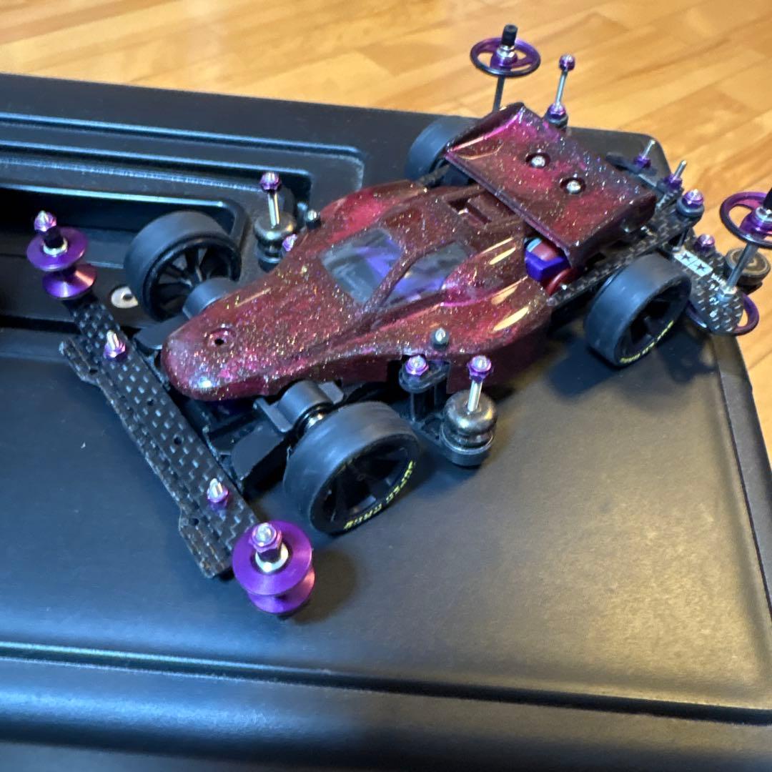 ミニ四駆ポリカボディ ケース 付属品 モーター セット売り