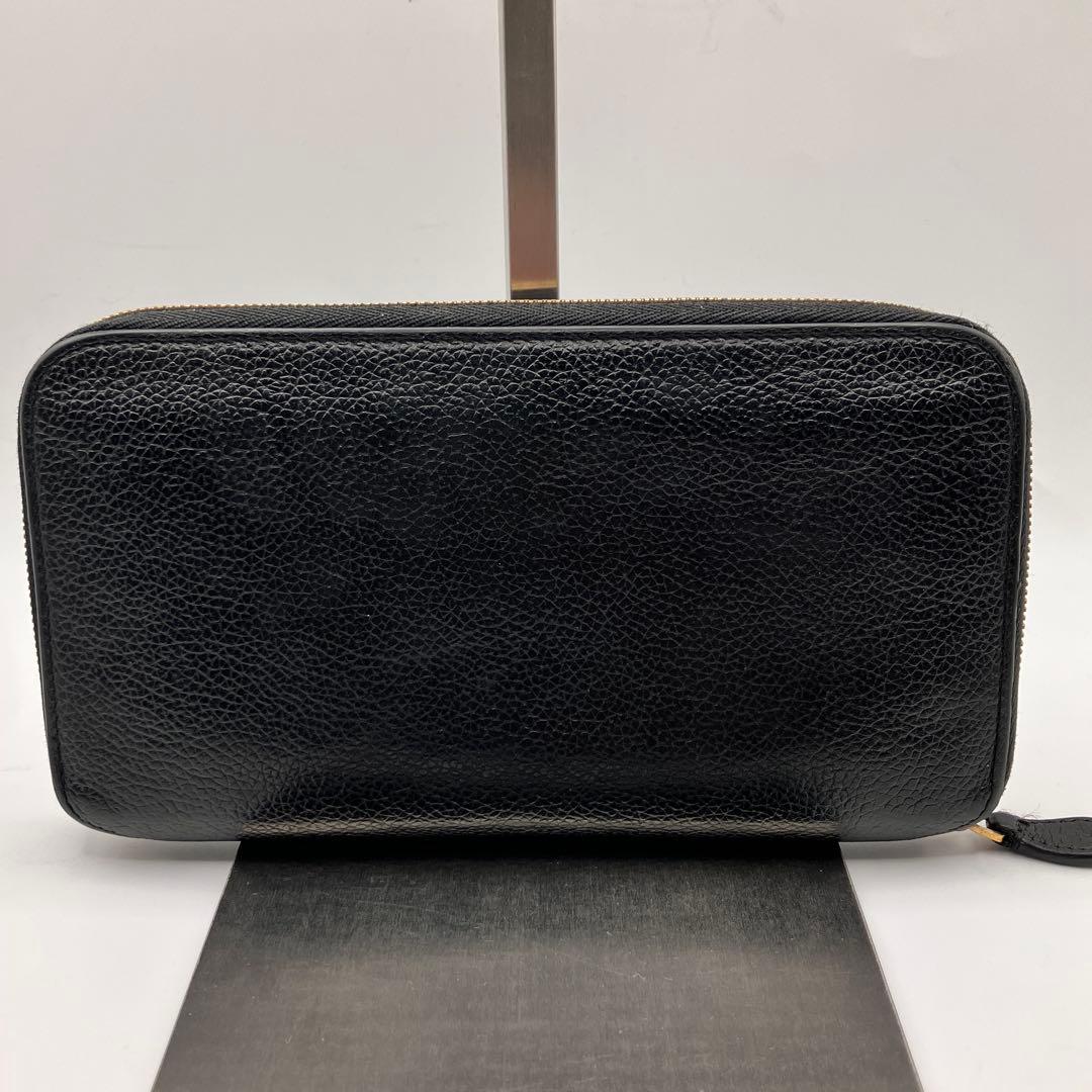 ☆美品☆ バレンシアガ 長財布 エブリデイ ラウンドファスナー レザー