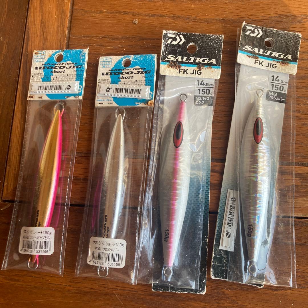 SALTIGA FK JIG ウロコジクショート メタルジグ 4個セット150g - メルカリ