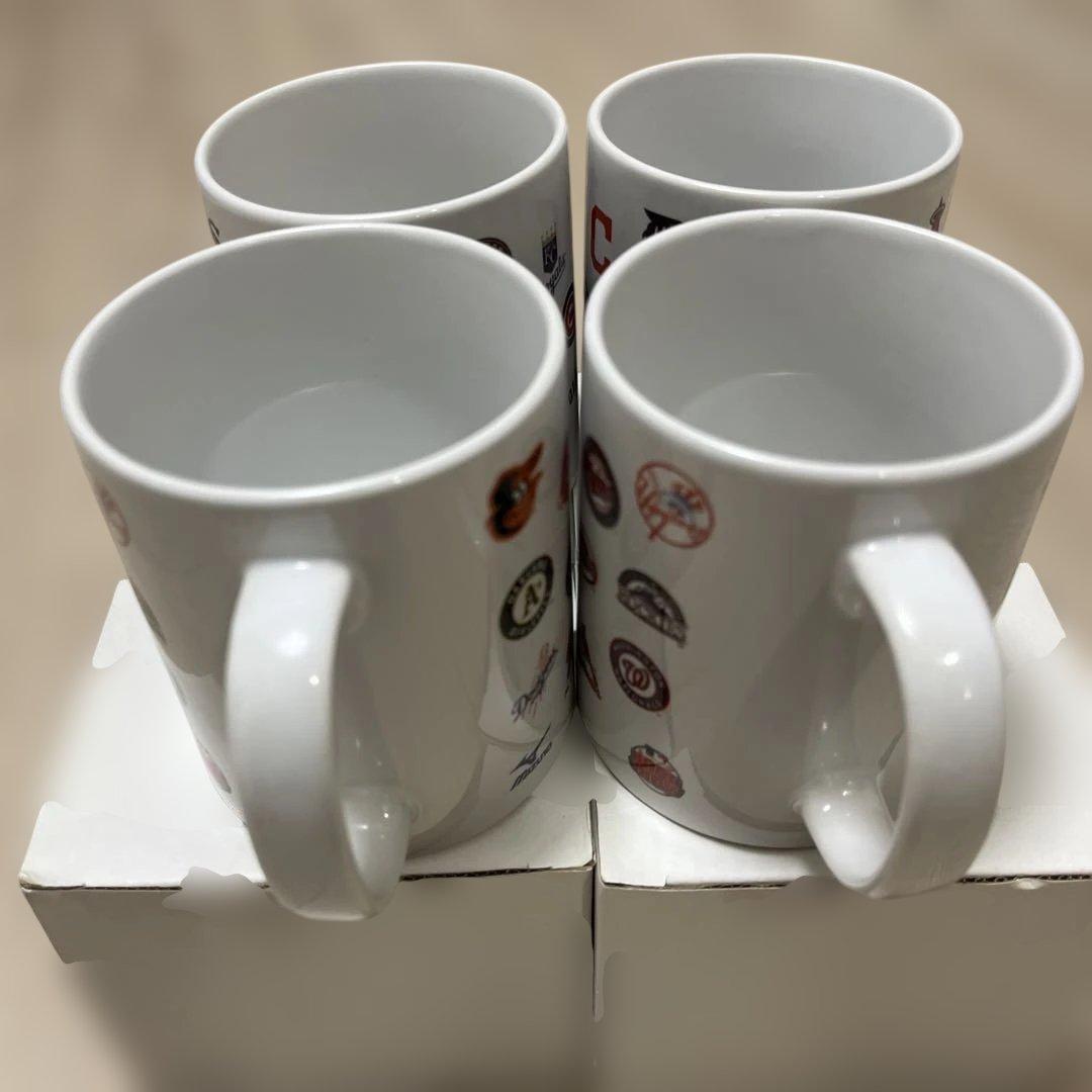 非売品 4個セット MIZUNO メジャーリーグ マグカップ - メルカリ