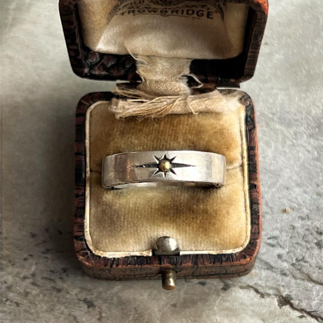 VINTAGE ヴィンテージ ポイント スター デザイン リング 指輪 #19