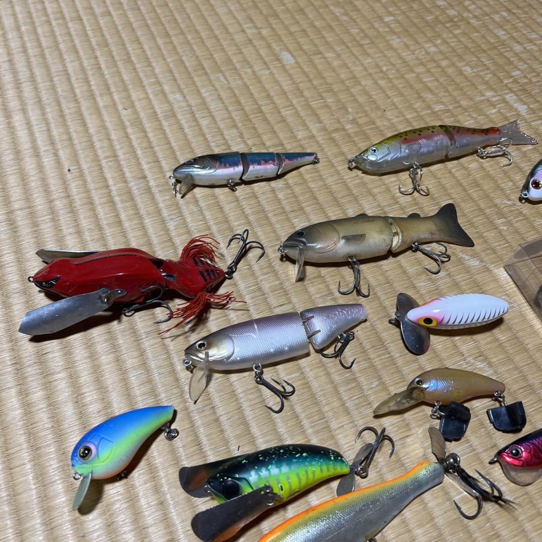 ルアーセット デプス ジャッカル エバーグリーン ガンクラフト バス