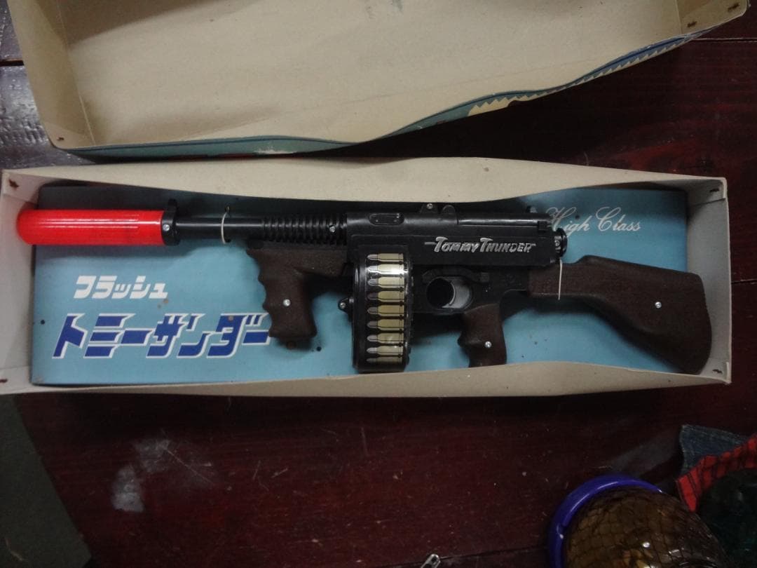 トミーサンダーフラッシュ 鉄砲おもちゃ未使用品○三浦トーイ 1970年