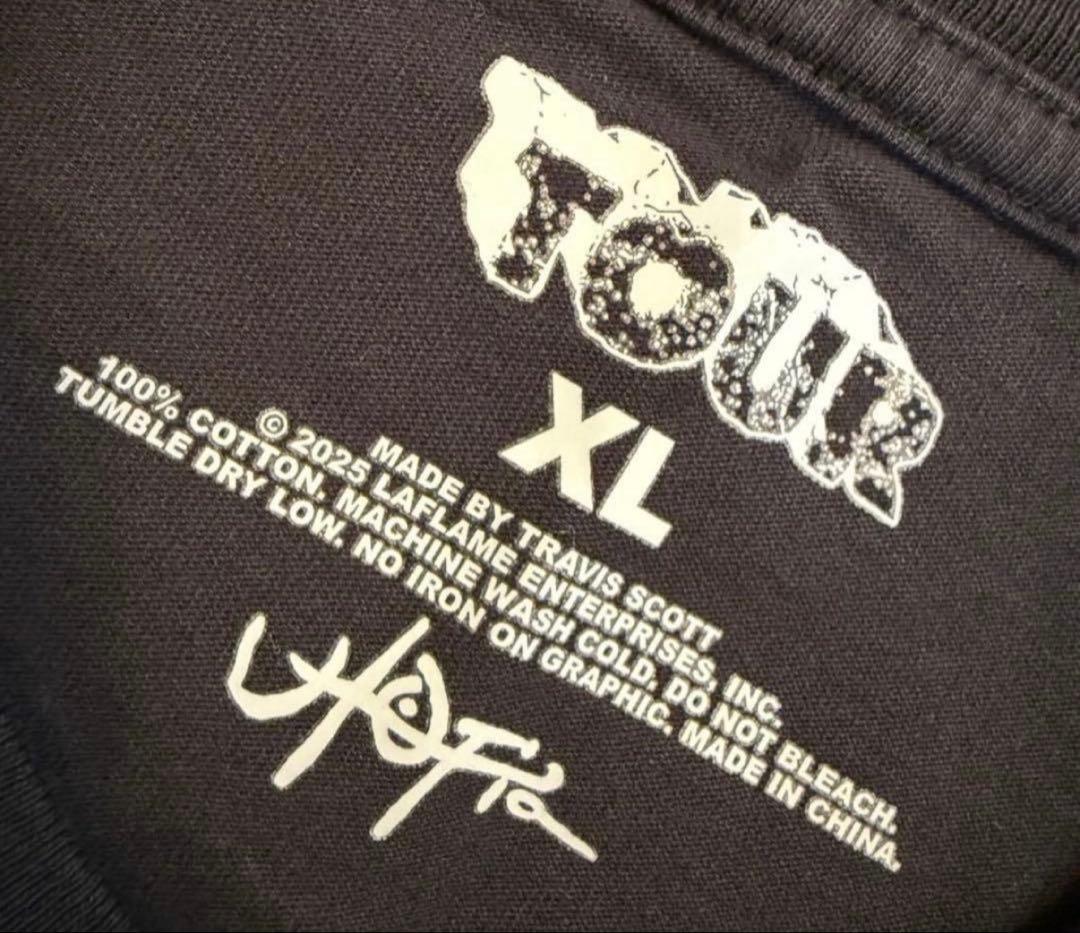 新品TRAVIS SCOTT ツアーTシャツトラヴィス スコット