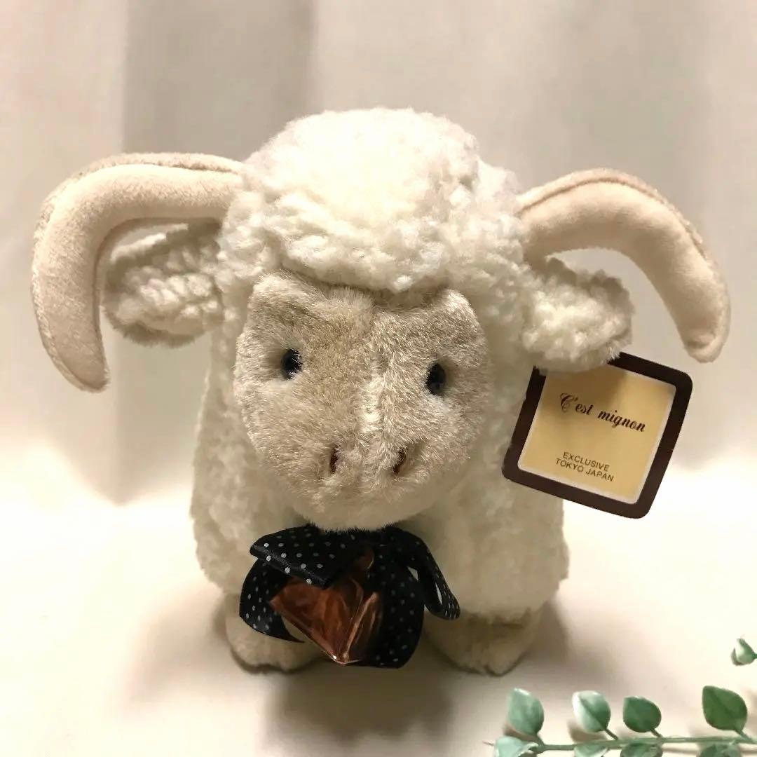 セ・ミニョン C'est mignon ぬいぐるみ 羊 フランス語で［可愛い