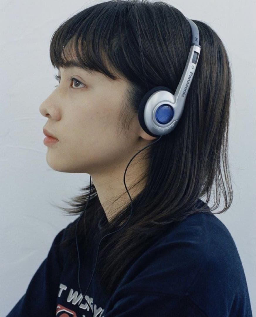 y2k Panasonic ヘッドフォン ヘッドホン 有線 テック - メルカリ