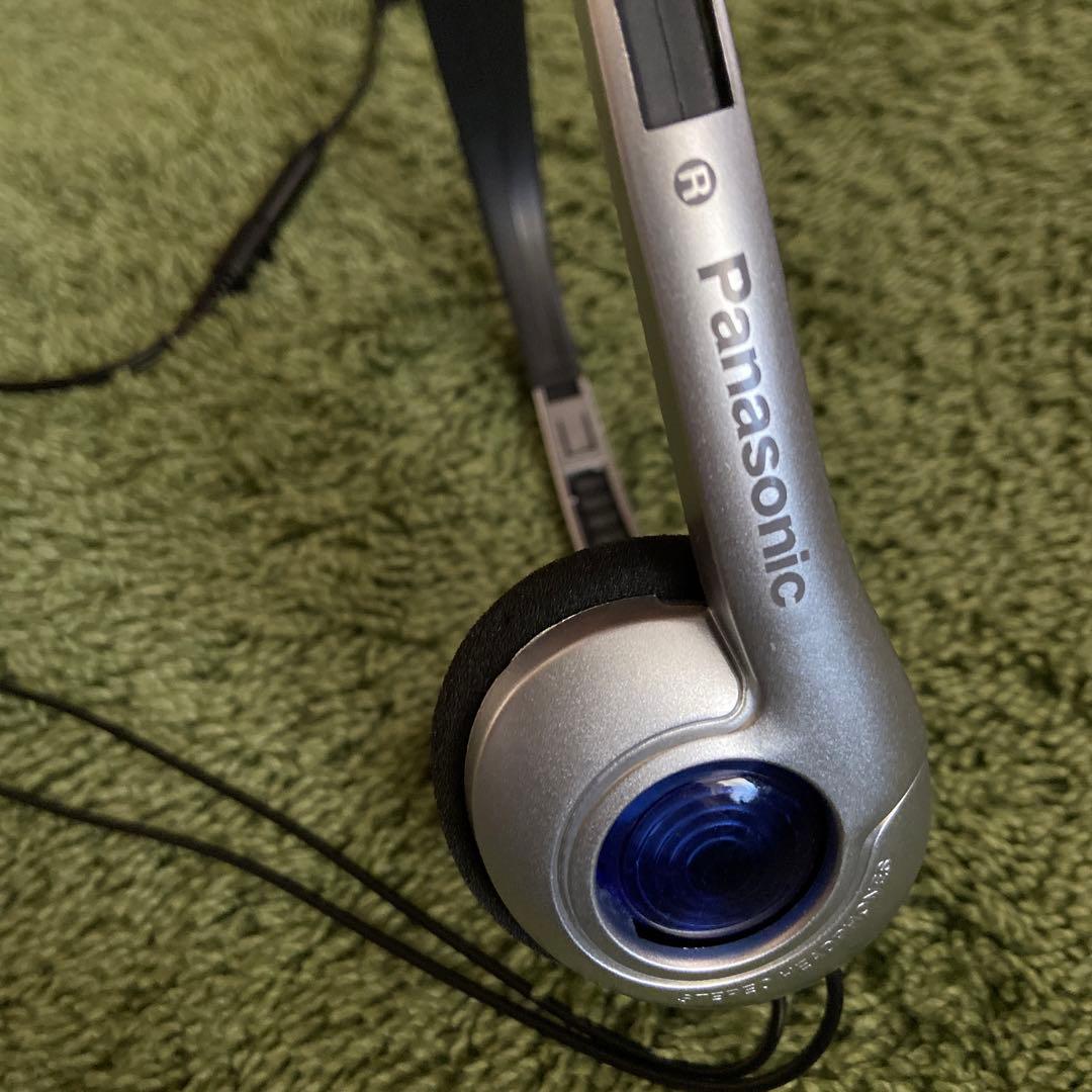y2k Panasonic ヘッドフォン ヘッドホン 有線 テック - メルカリ