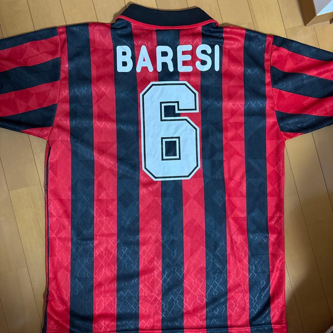 激レア！96-97 ミラン フランコ・バレージ選手 ユニフォーム - メルカリ
