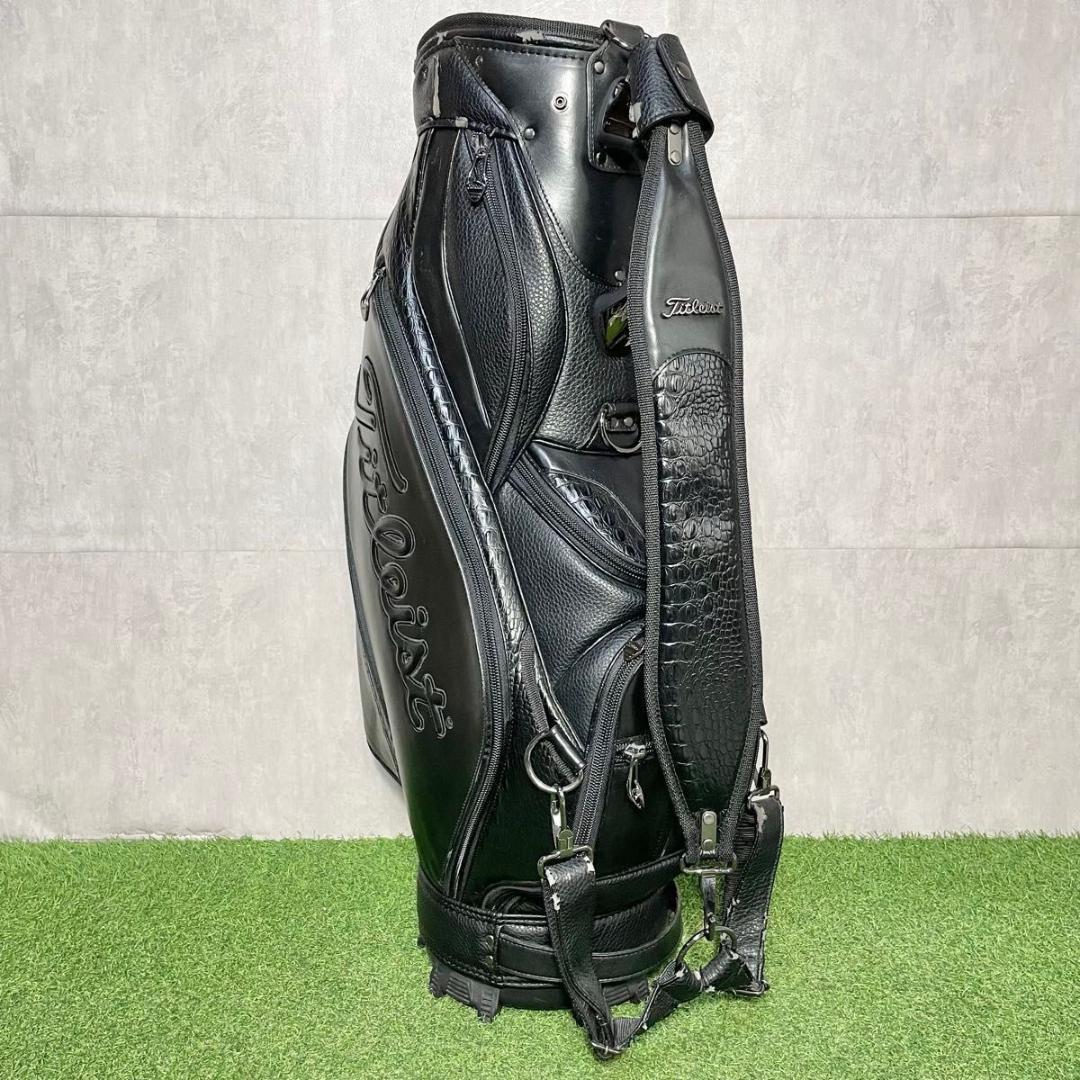 激レア】タイトリスト ブラックリミテッド キャディバッグ ゴルフ