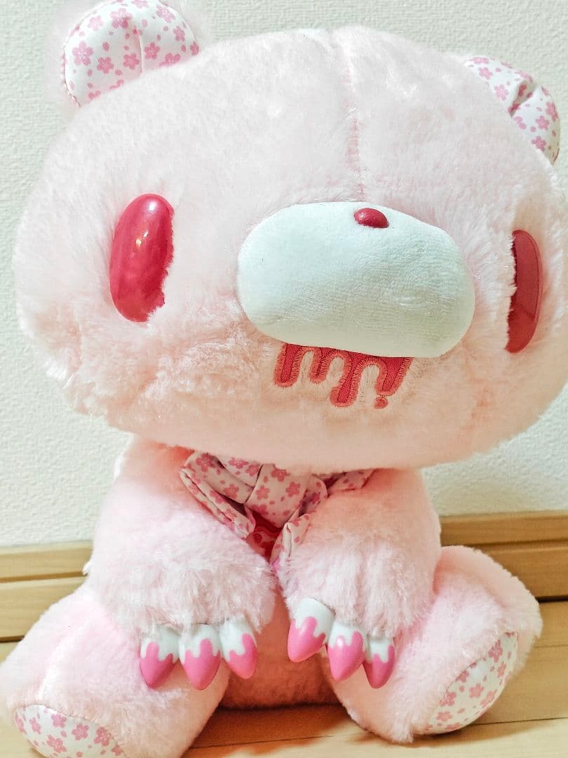 タグ付 いたずらぐまのグル〜ミ〜 ぬいぐるみ 4体セット ピンク チャックスGP