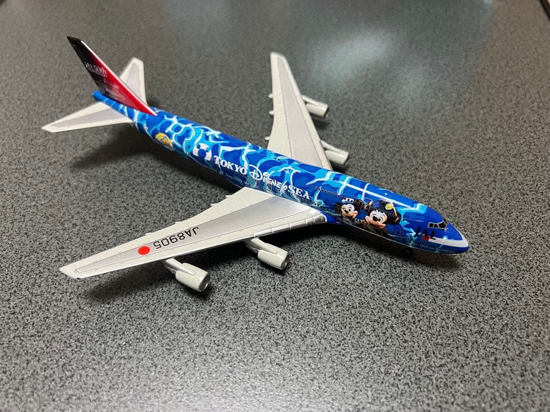 1/400 JAL B747 ドリームエクスプレス 21 東京ディズニーシー号 - メルカリ