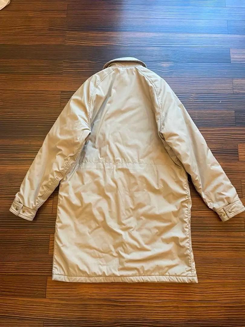 80's L.L.Bean Storm Coat 良品USA製 L ベージュ