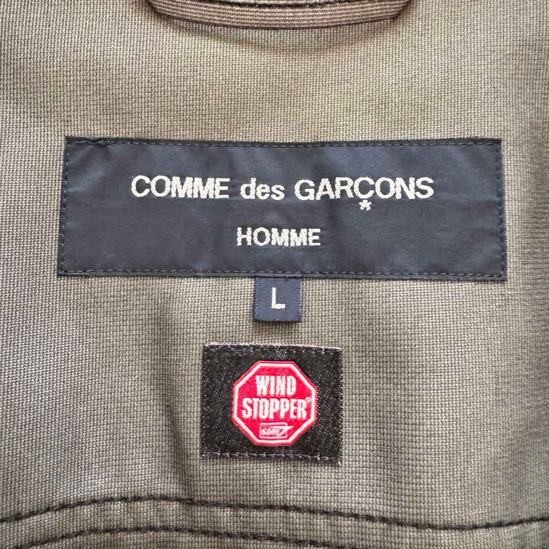 コムデギャルソンオム AD2010 マウンテンパーカー 黒 フード L ウール