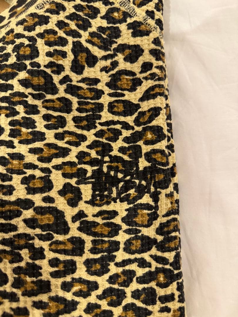 STUSSY BASIC THERMAL LEOPARD サーマル ヒョウ柄 M - メルカリ