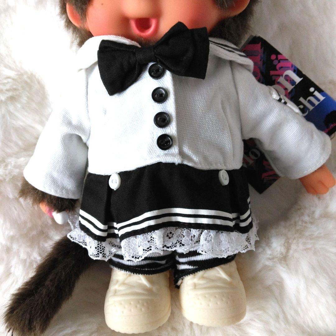 ファッション　モンチッチ　セーラー服　ボーダーシャツ　ぬいぐるみ　セキグチ