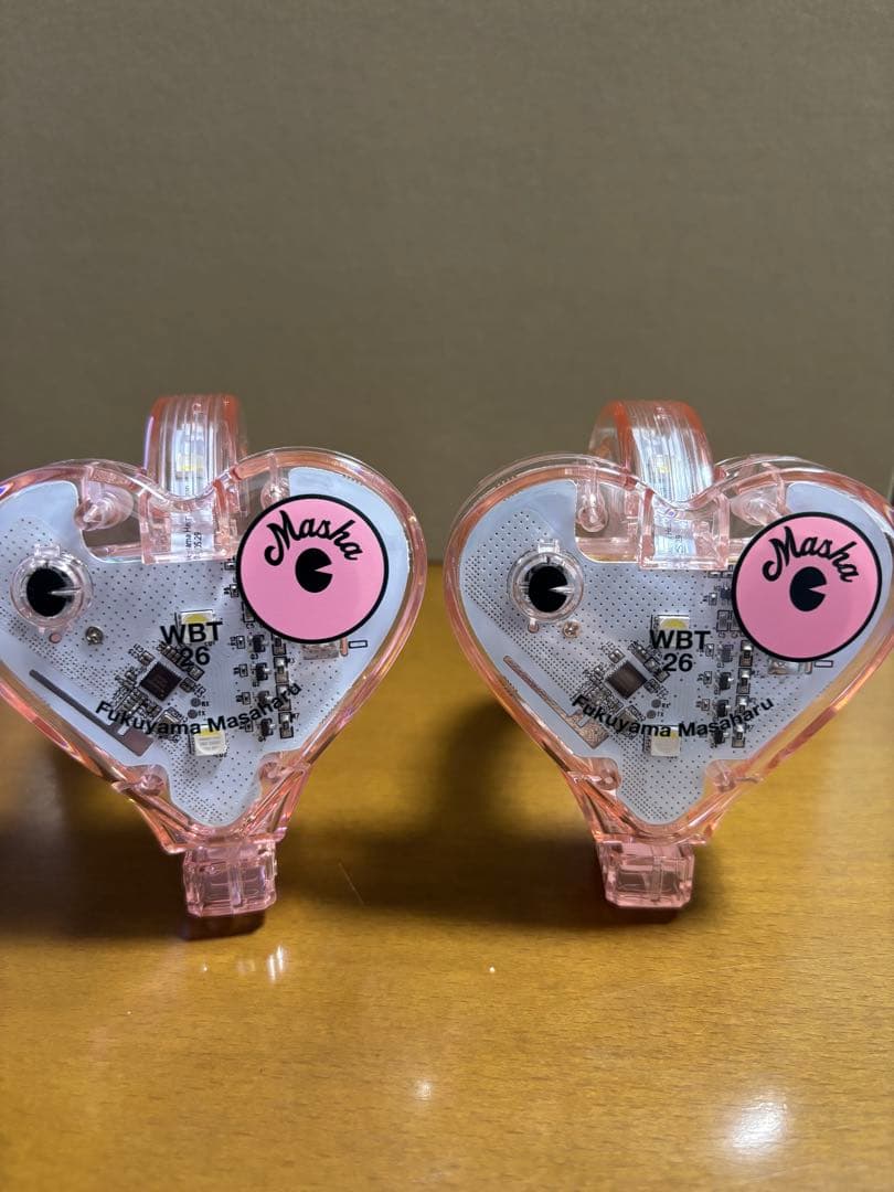 福山雅治 グッズ シンクロライトバングル2026 クリアピンク WBT26