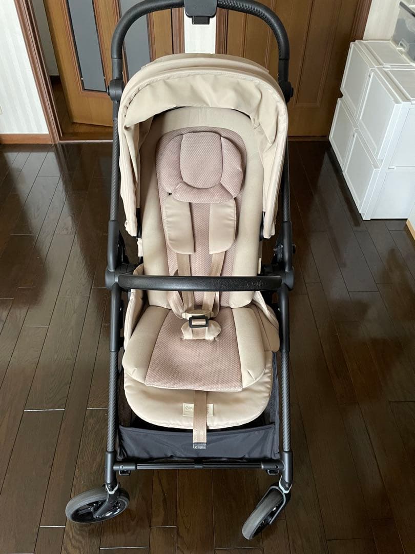 サイベックス メリオ カーボン シーシェルベージュJP 2023 MELIO サイベックス（CYBEX） メリオ カーボン 2023 最新 MELIO CARBON