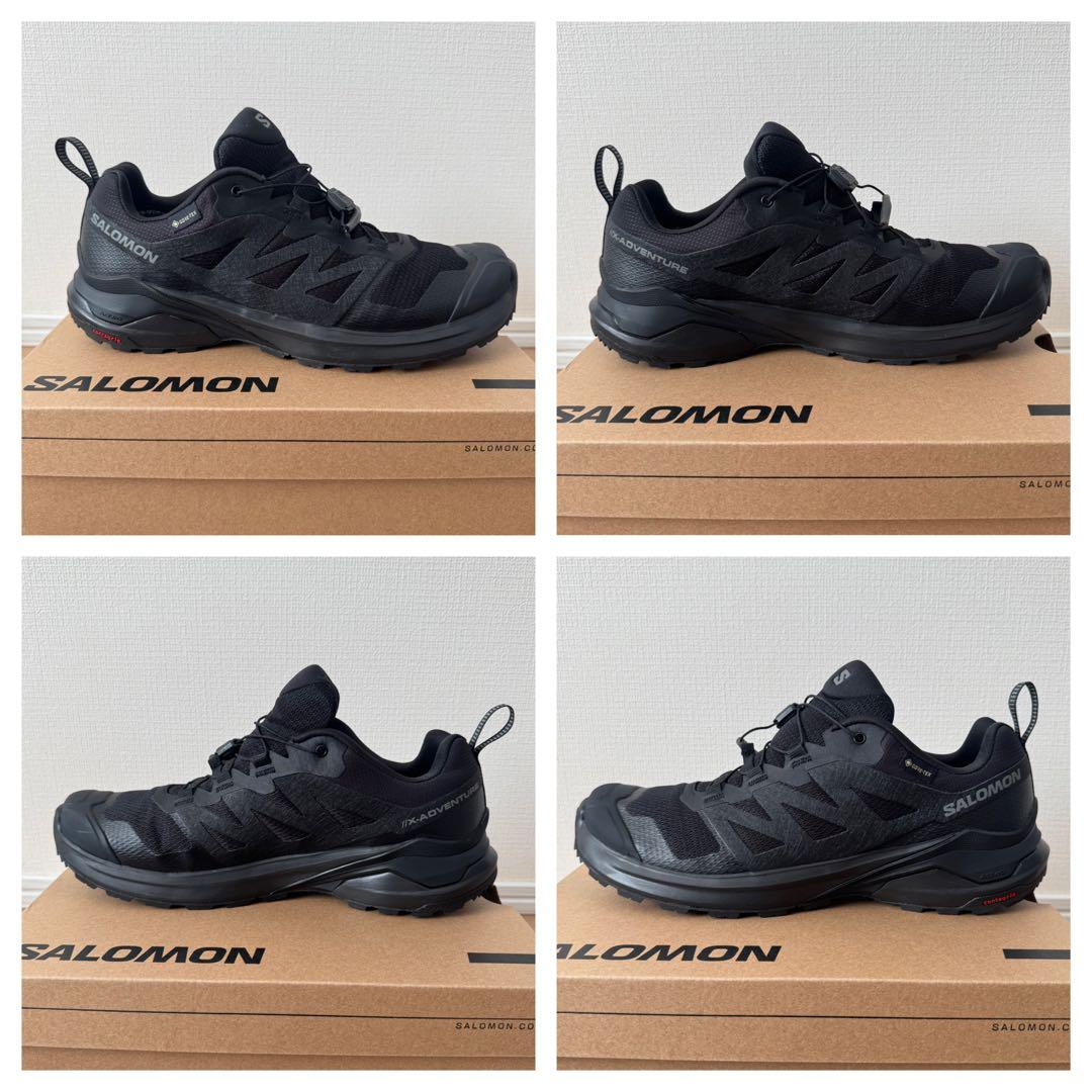 ☆美品☆Salomon X-ADVENTURE GTX 27.0cm ブラック
