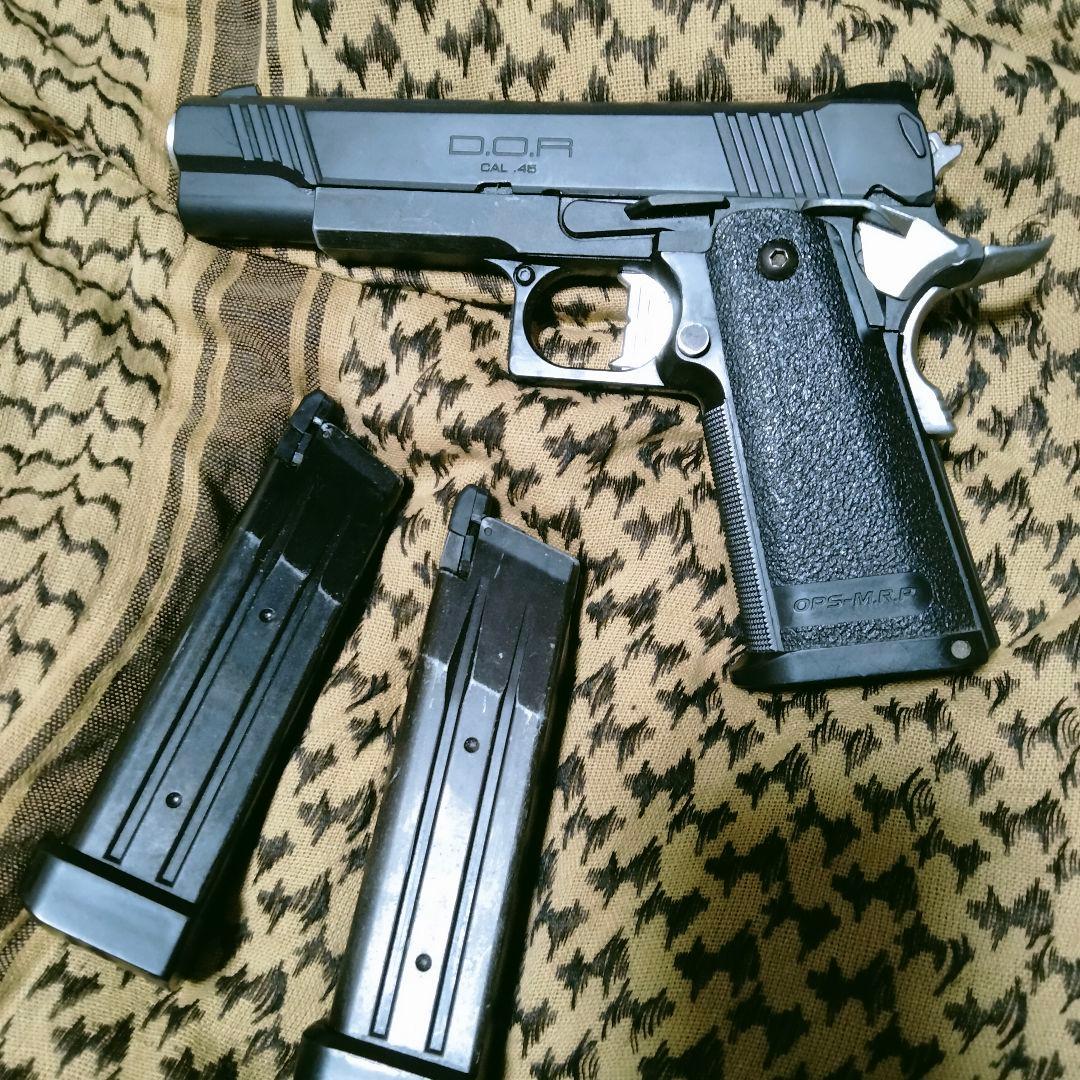 ハイキャパDOR ガスハンドガン マガジン2本付 東京マルイ　ガスガン 東京マルイ ハイキャパ D.O.R ホワイト ガスブローバック