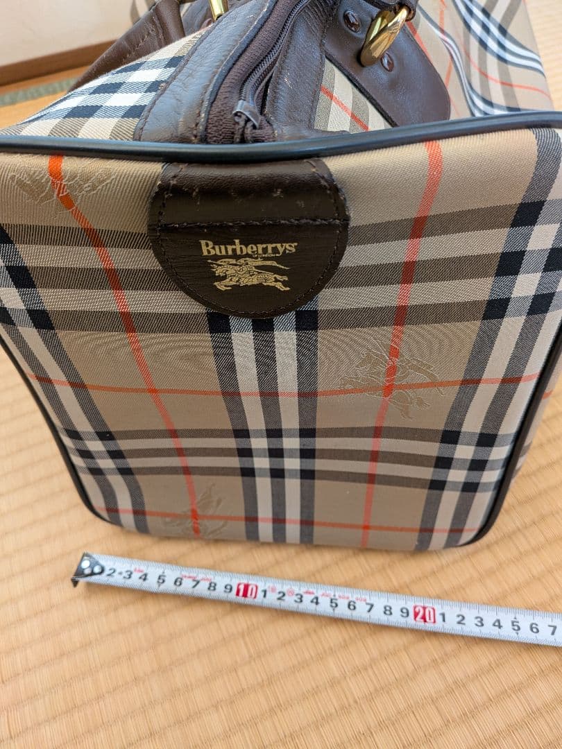 Burberrys ボストンバッグ チェック柄