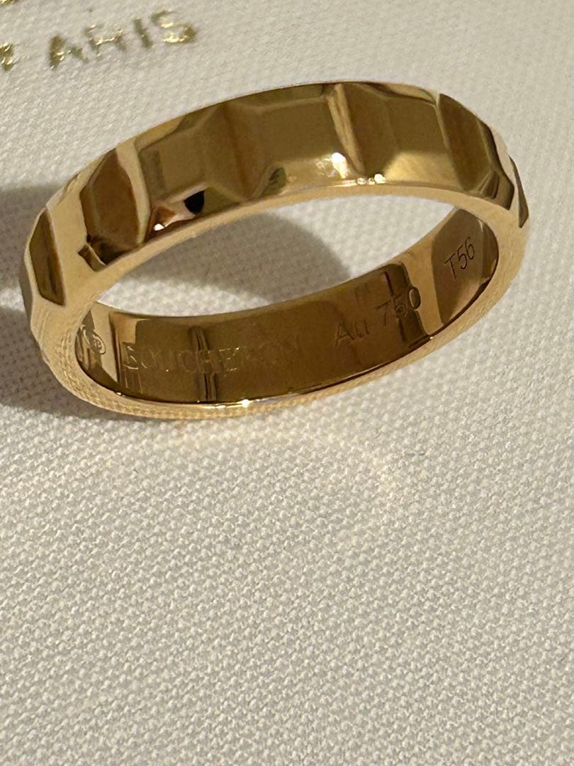 ☆BOUCHERON キャトルクルドパリ ラージ #56 YG - メルカリ