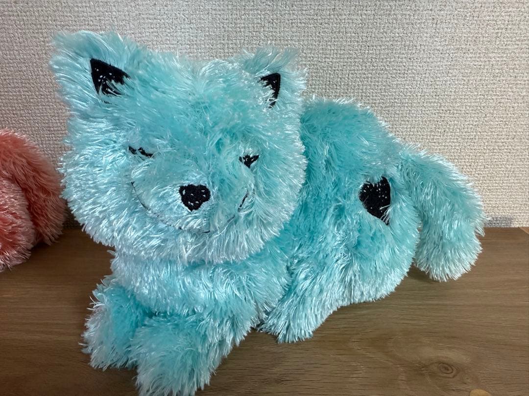 米津玄師　リイシューねこちゃん　PINK & MINT ぬいぐるみ