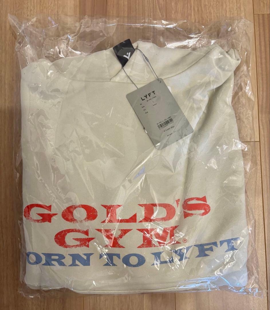 LÝFT × GOLD'S GYM LOGO HOODIE - メルカリ
