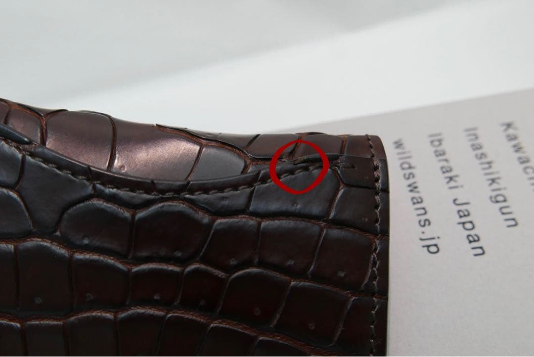 WILDSWANS ベイカー社 オークバーク ポロサス タング (本日最終日