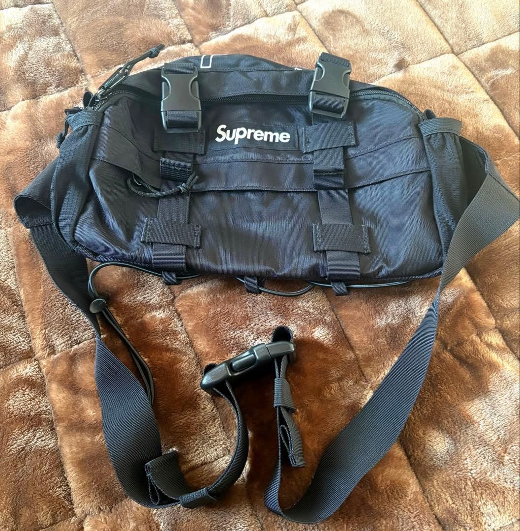 バッグ Supreme Waist Bag (19FW) \"Black\"