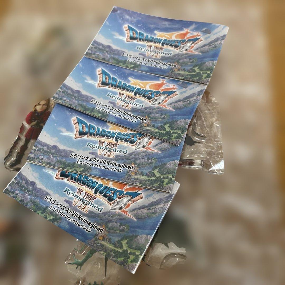 ドラクエVIIミニアクリルブロックコレクション 主人公パーティコンプ＋